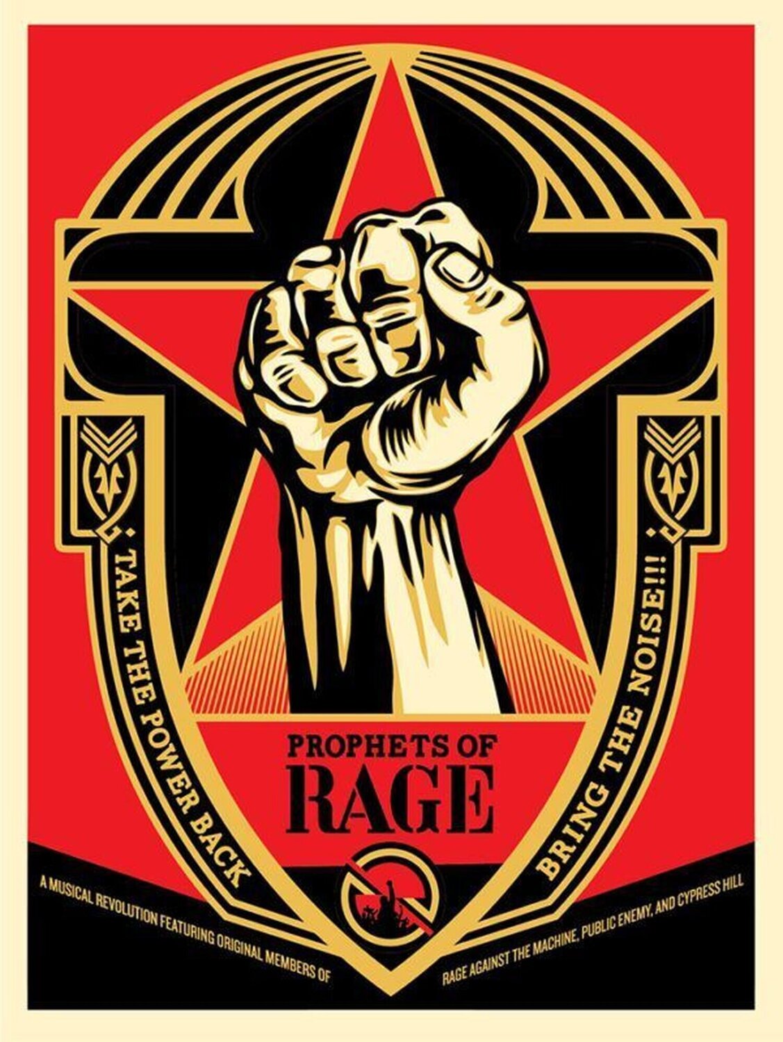 Prophets of Rage Shepard Fairey
