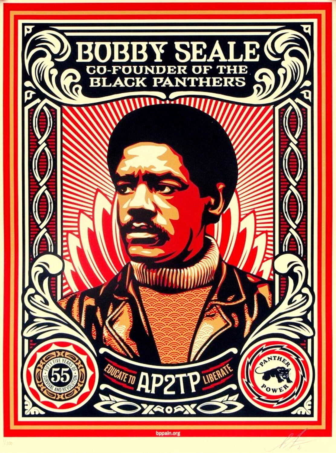 Educate to Liberate - Main Edition Shepard Fairey