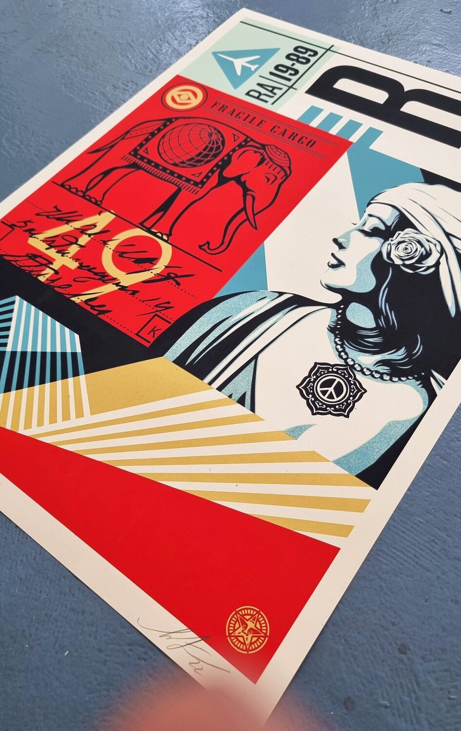 Fragile Cargo Shepard Fairey