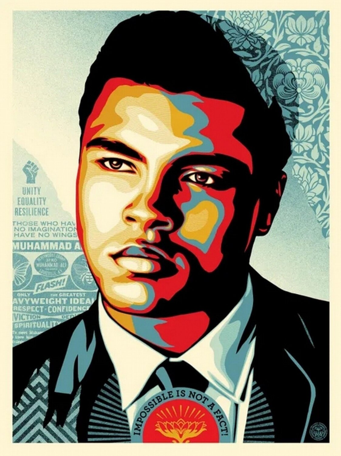 Muhammad Ali – Heavyweight Ideals Shepard Fairey