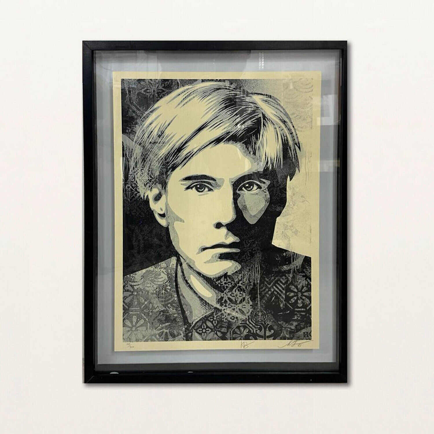 Warhol Black and White Shepard Fairey