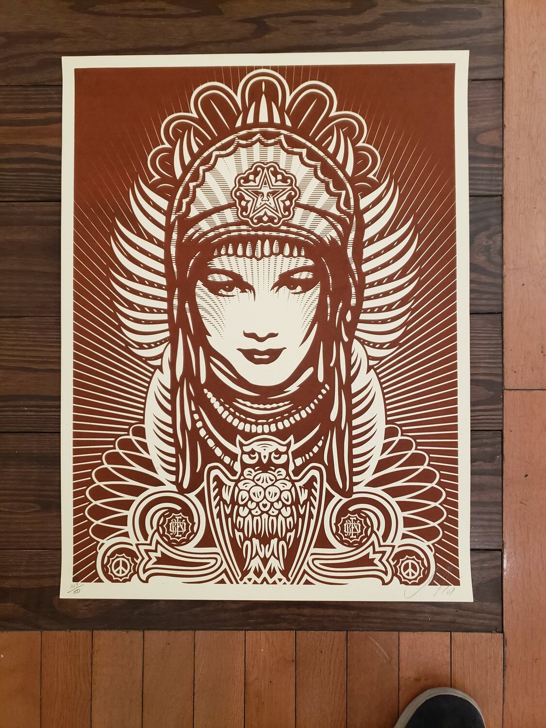 Peace Goddess Shepard Fairey