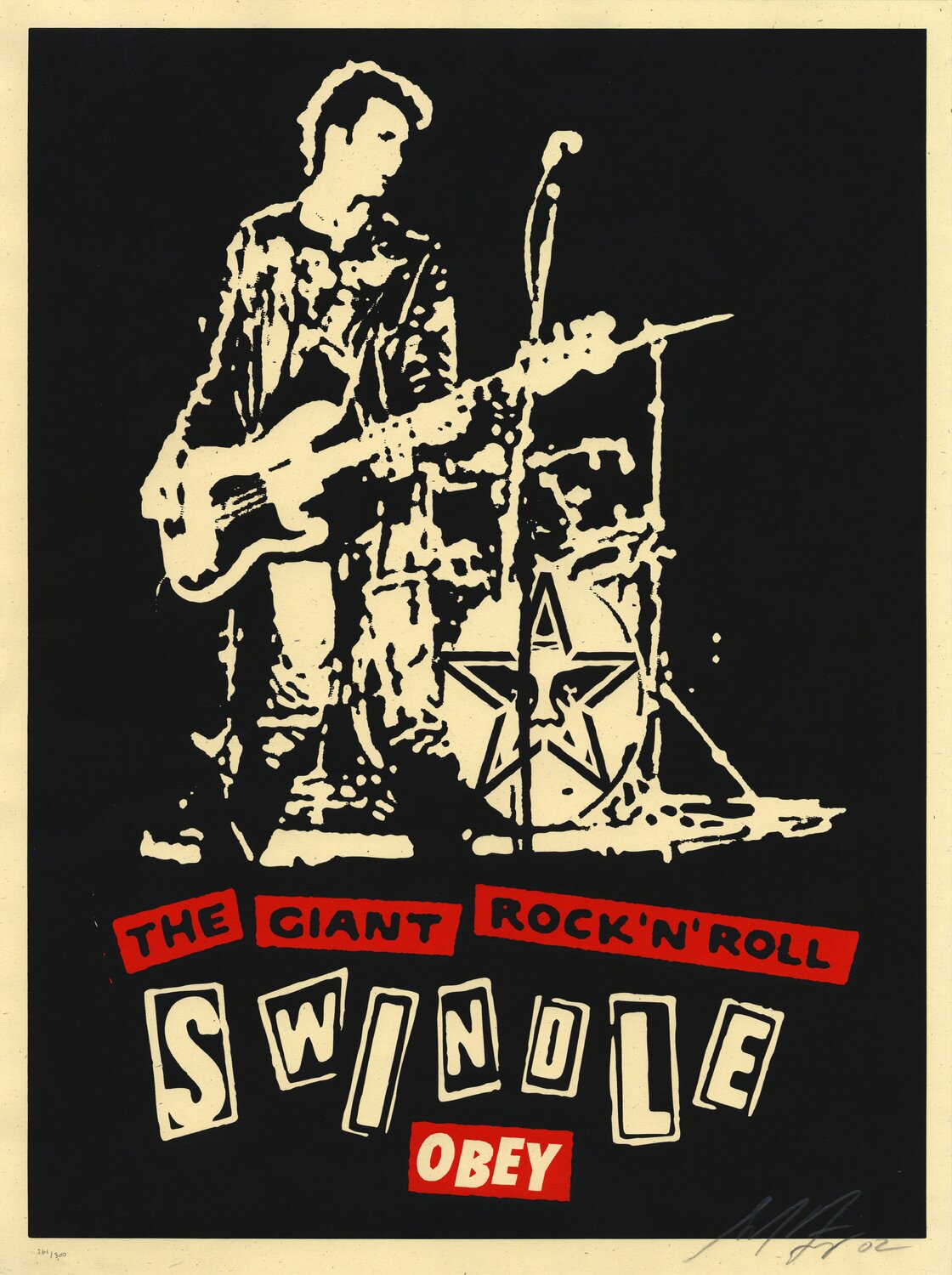 Giant Rock N' Roll Shepard Fairey