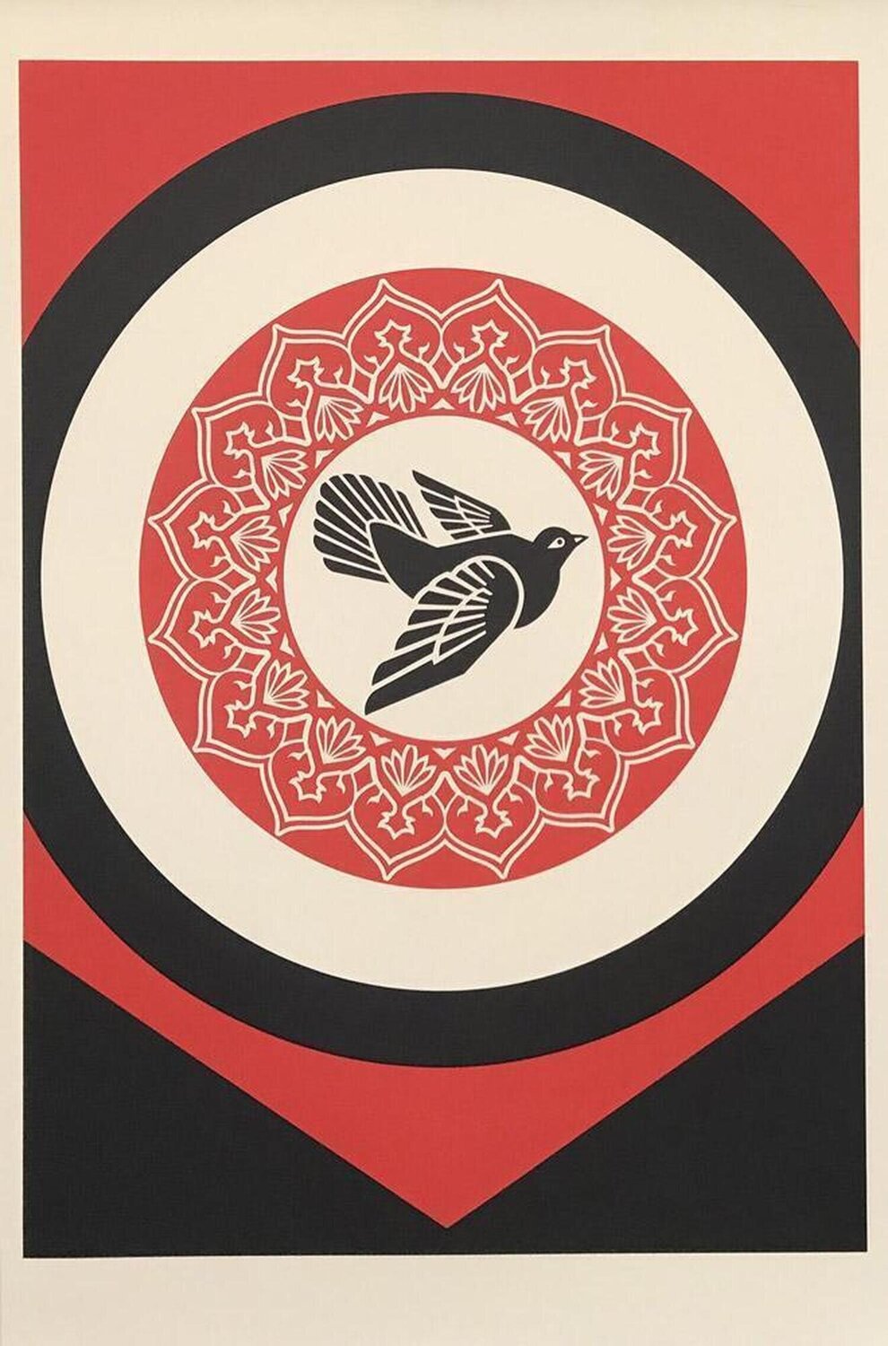 Rise from the Ashes (Black) Shepard Fairey