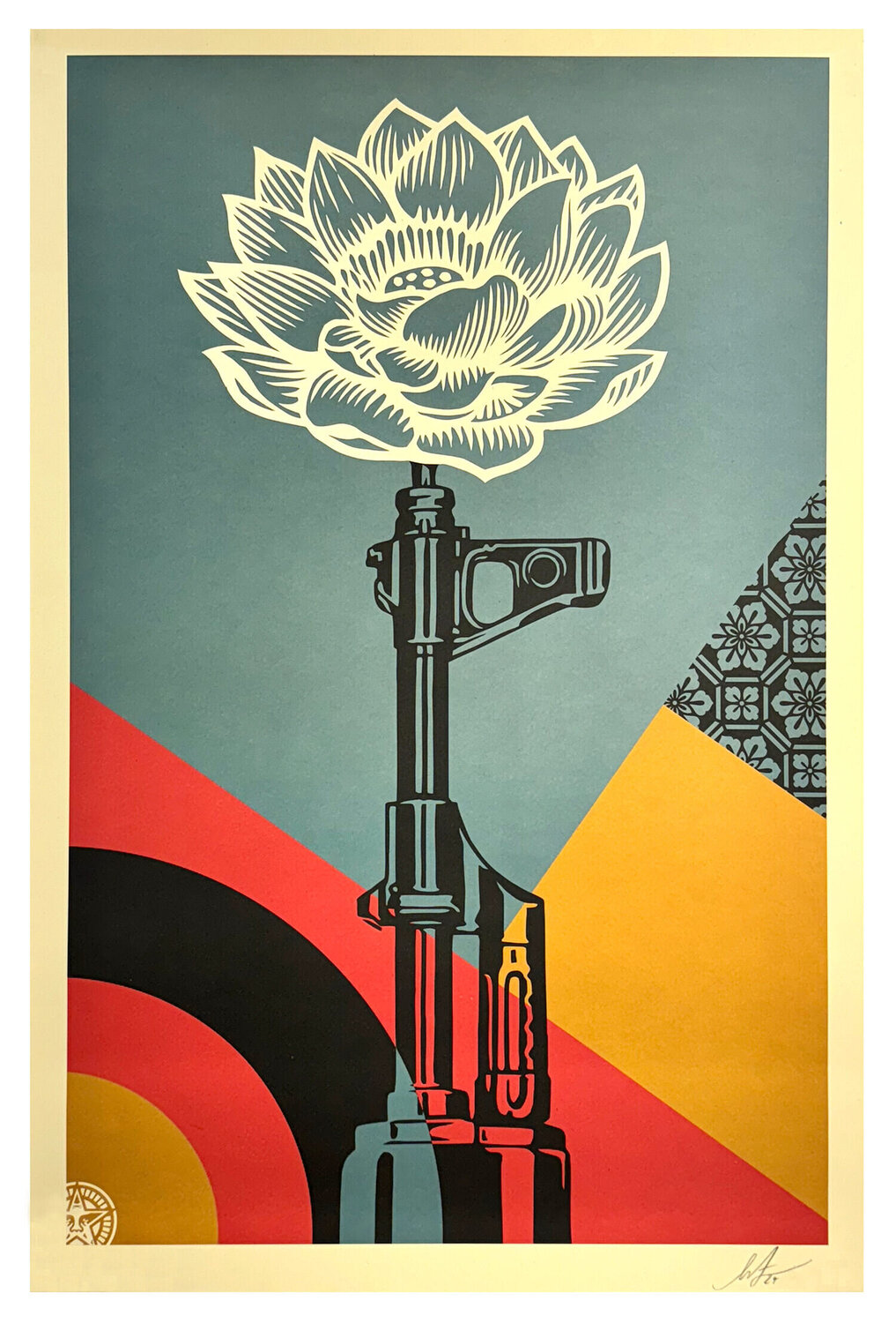 AK-47 Lotus' Shepard Fairey