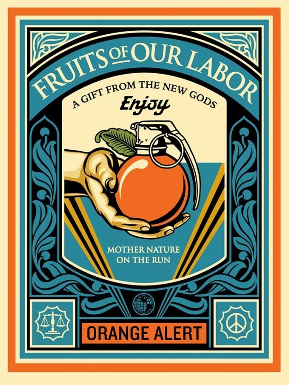 Fruits of our labor Shepard Fairey Druck zu verkaufen