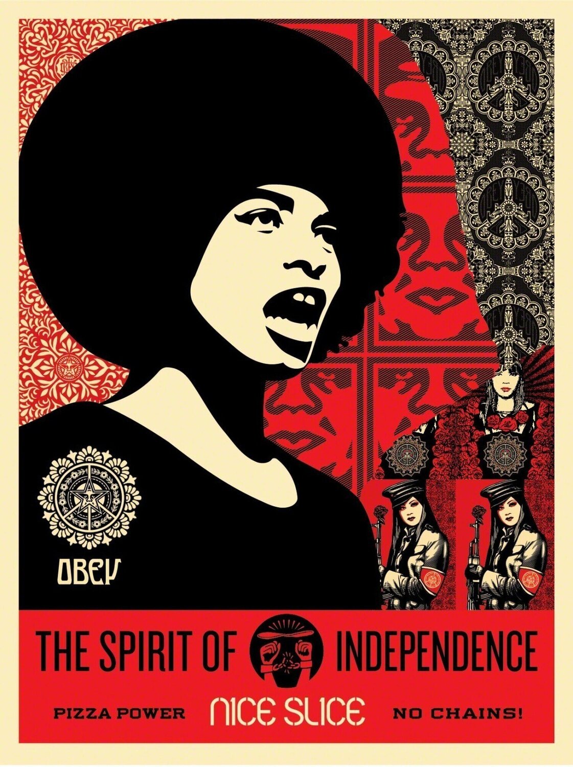 Spirit of Independence Shepard Fairey Druck zu verkaufen