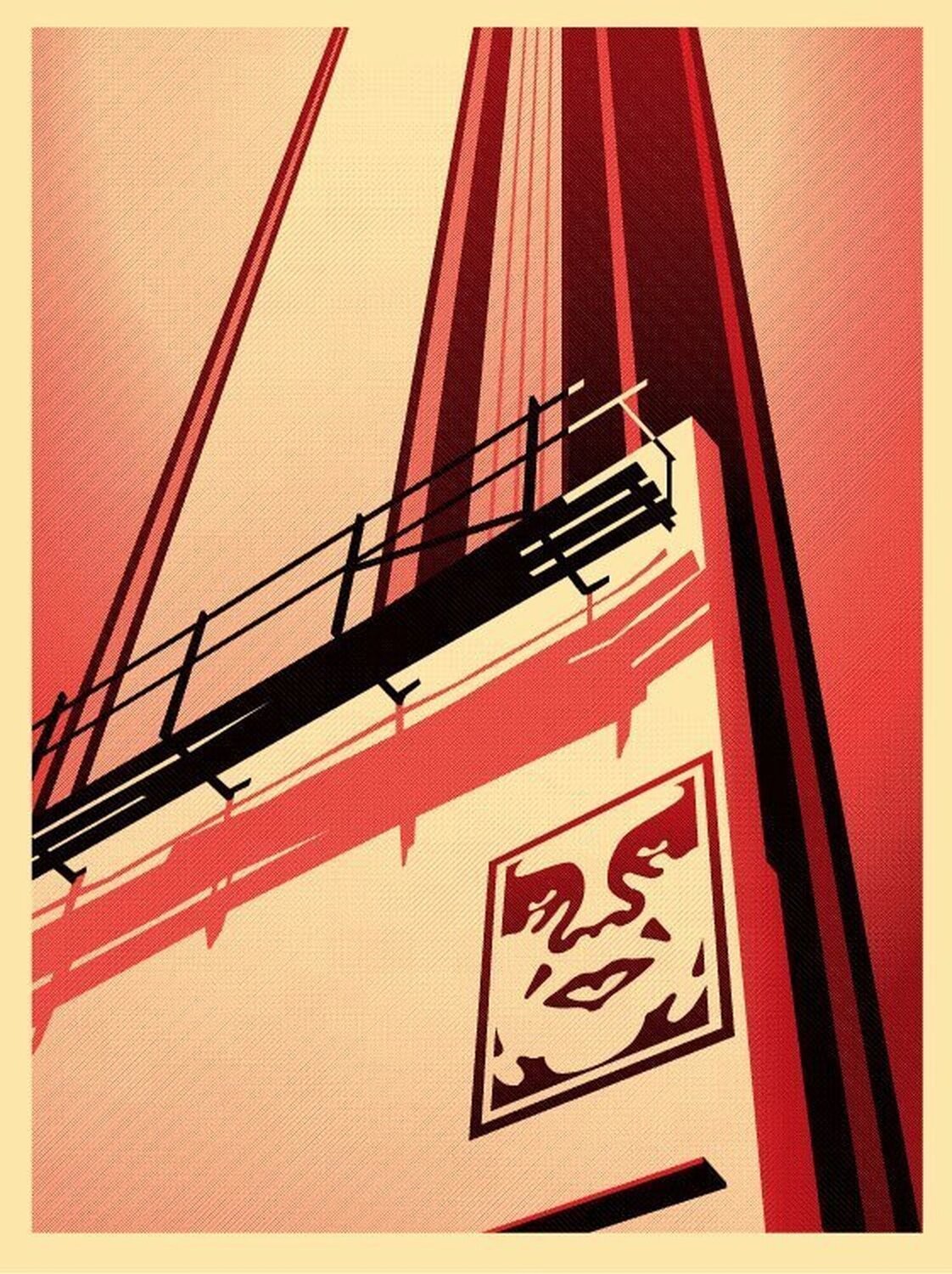 Sunset and Vine Billboard Shepard Fairey