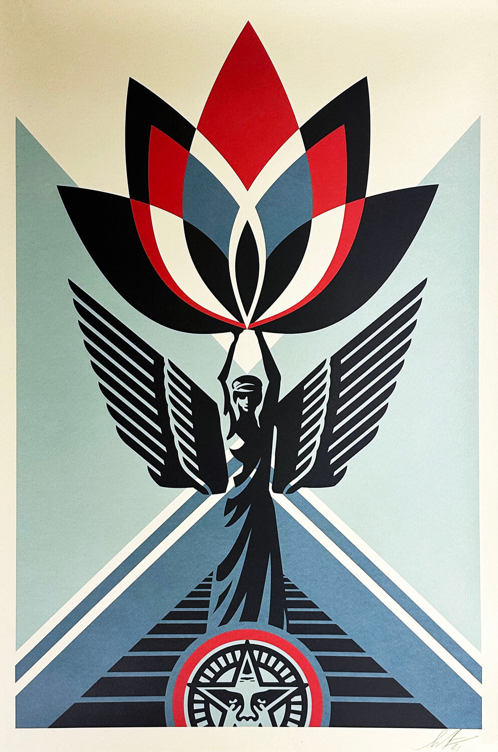 Lotus Angel' Shepard Fairey