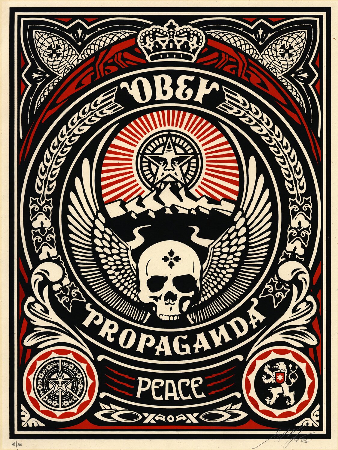 Psycho Pose Shepard Fairey