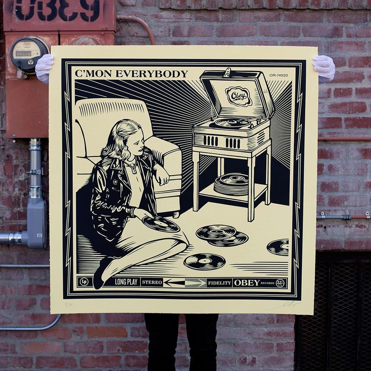 C'mon Everybody Shepard Fairey