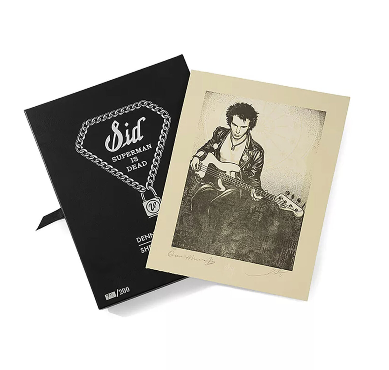 Sid: Superman is Dead' 10 Letterpress Box Set **ON SALE** Shepard Fairey