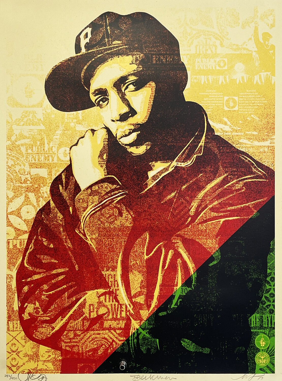Chuck D: Black Steel' (Subliminal) Shepard Fairey