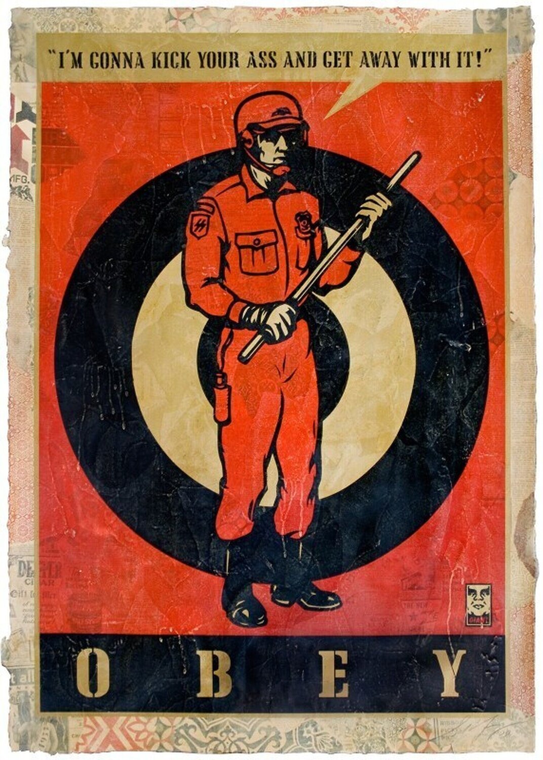Riot Cop HPM 6/10 Shepard Fairey