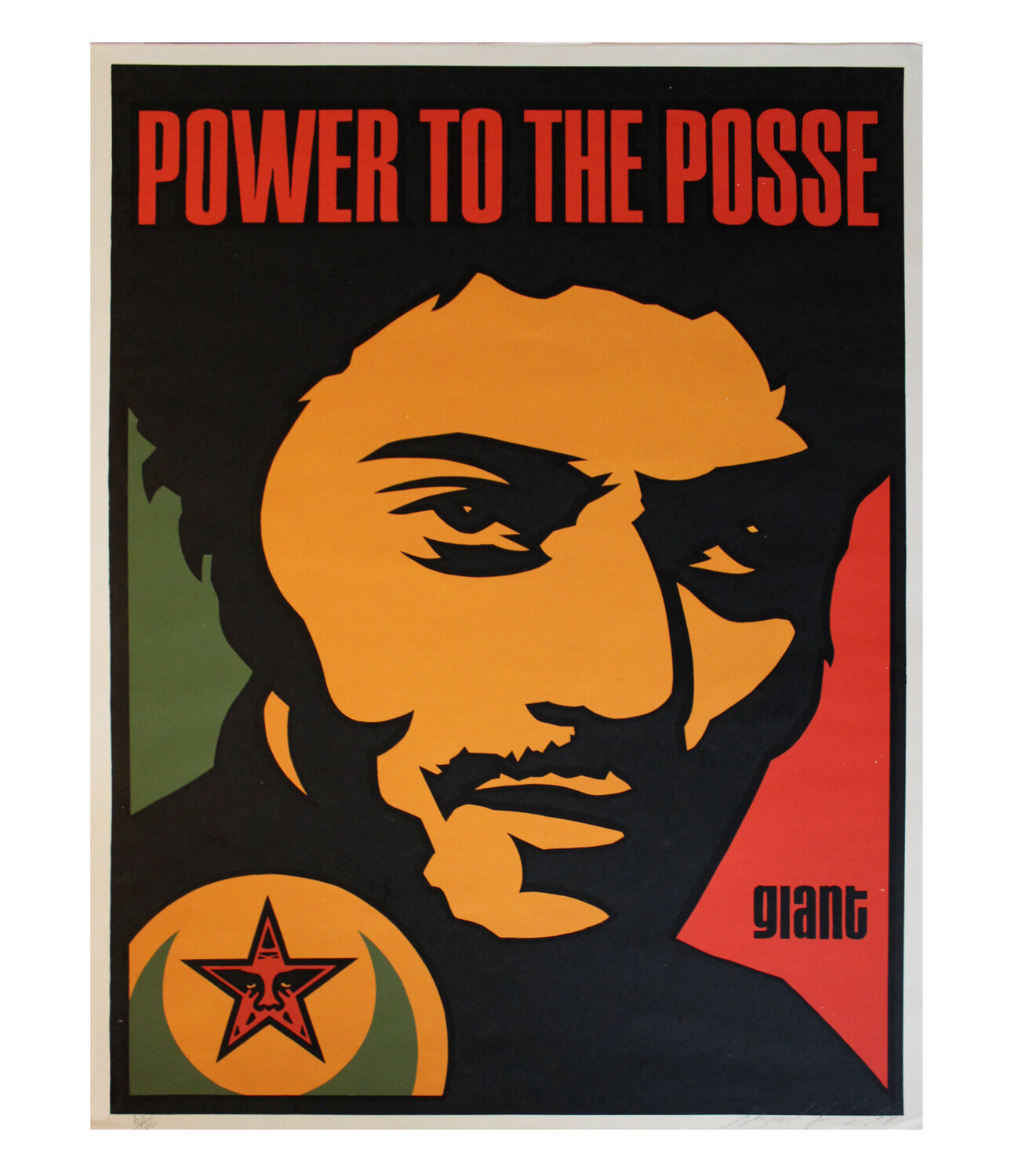 Nubian Power to the Posse Shepard Fairey Druck zu verkaufen