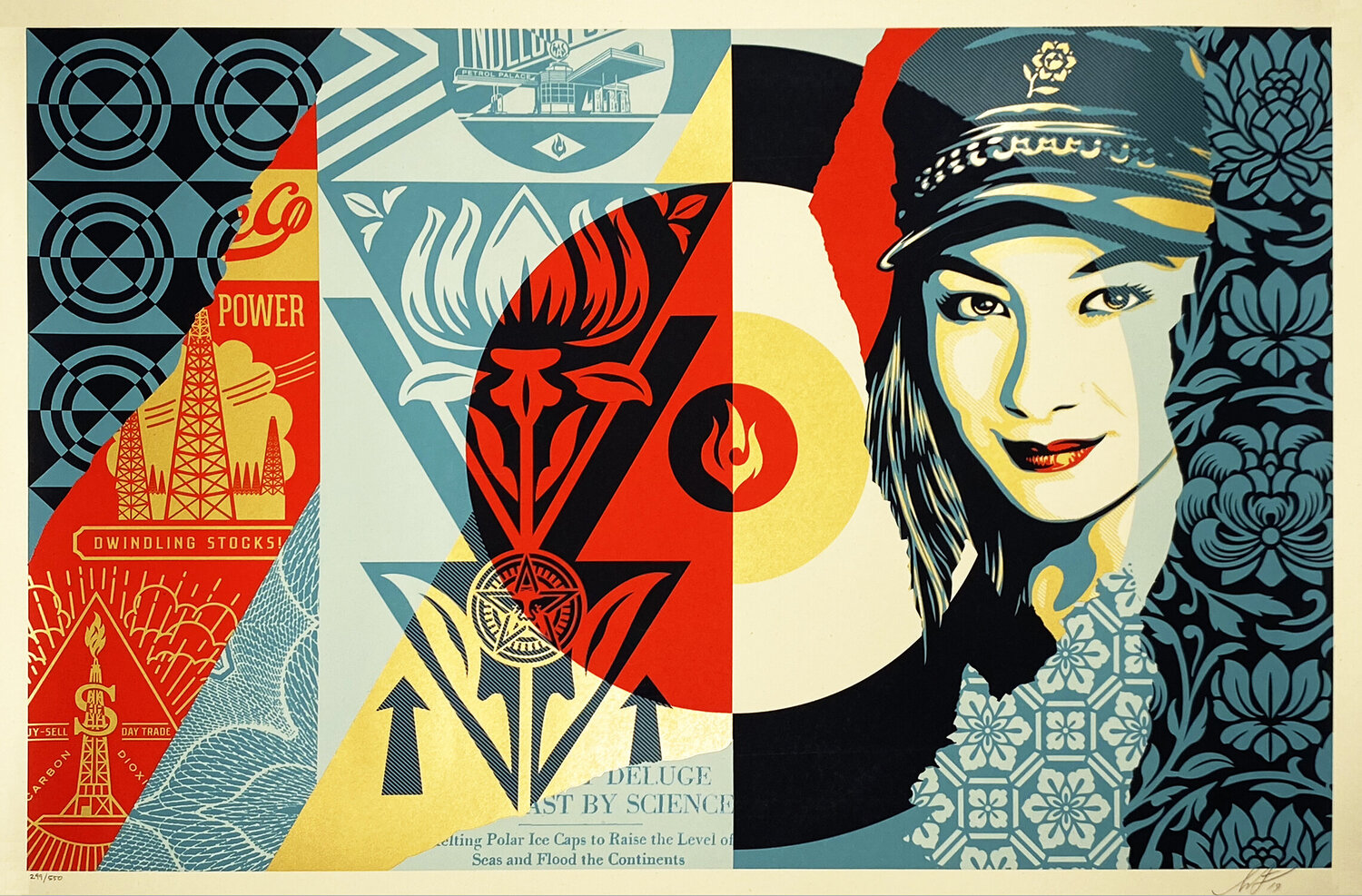 Raise the Level' **ON SALE** Shepard Fairey