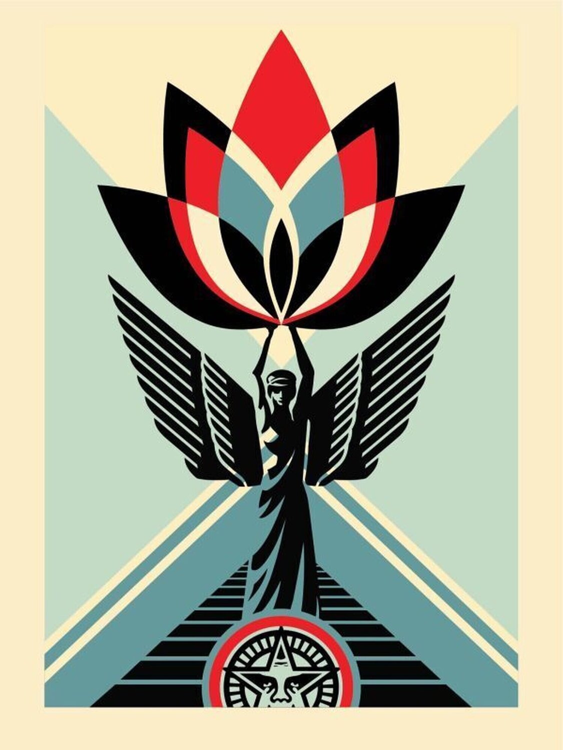 Lotus Angel Shepard Fairey