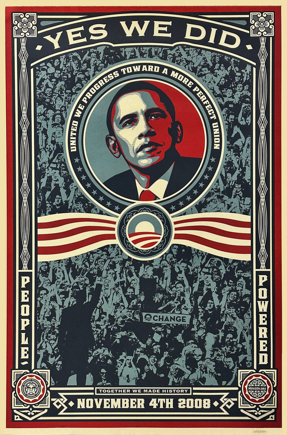Yes We Did!' Shepard Fairey
