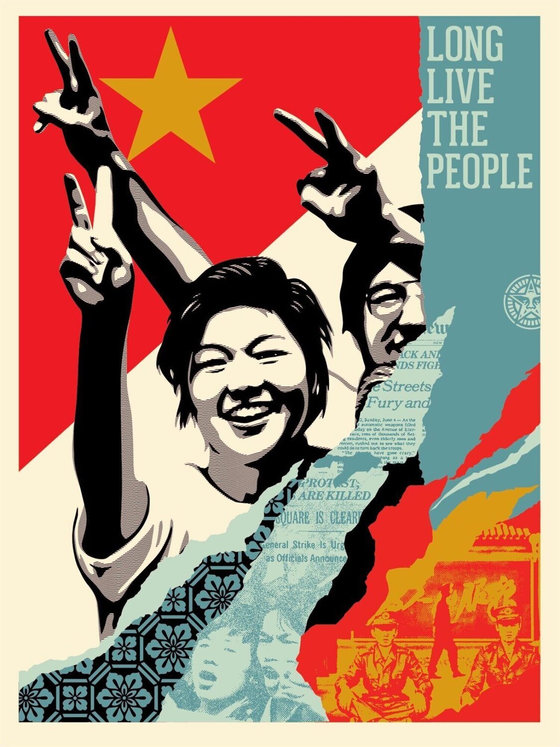 Long Live the People Shepard Fairey