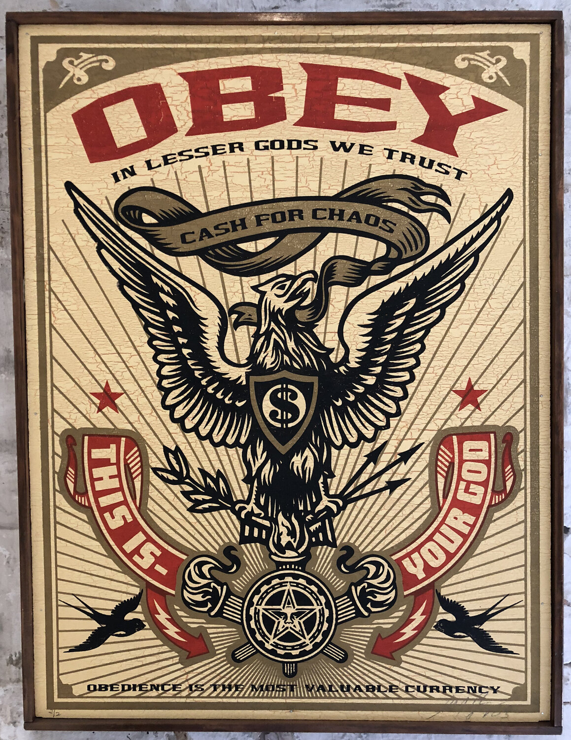 Lesser Gods Eagle Shepard Fairey