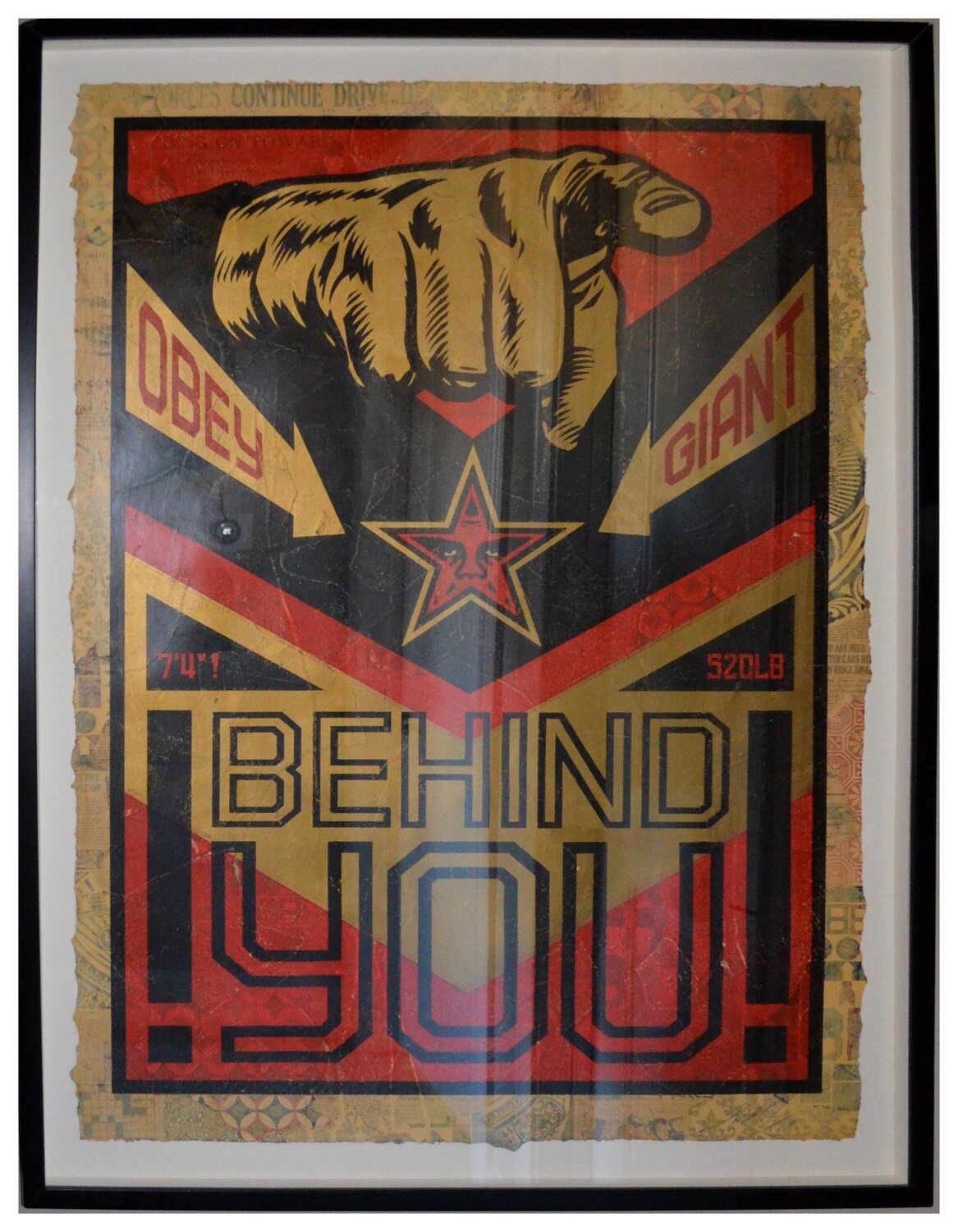 Behind You (HPM) Shepard Fairey