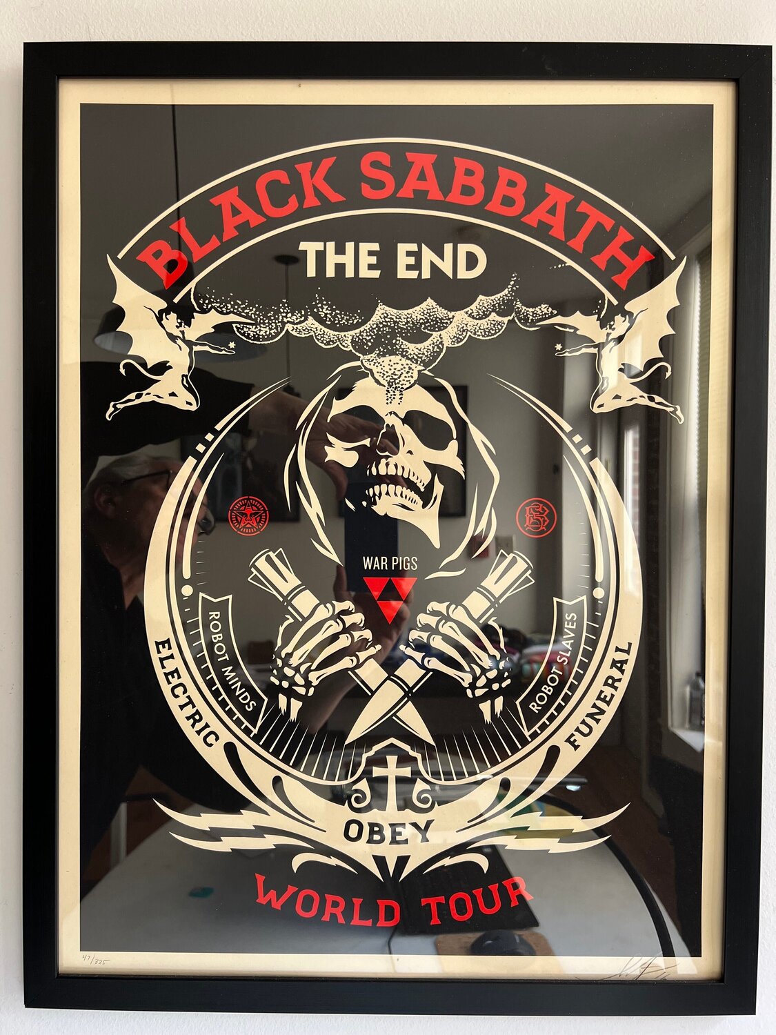 The End  (Red) Shepard Fairey