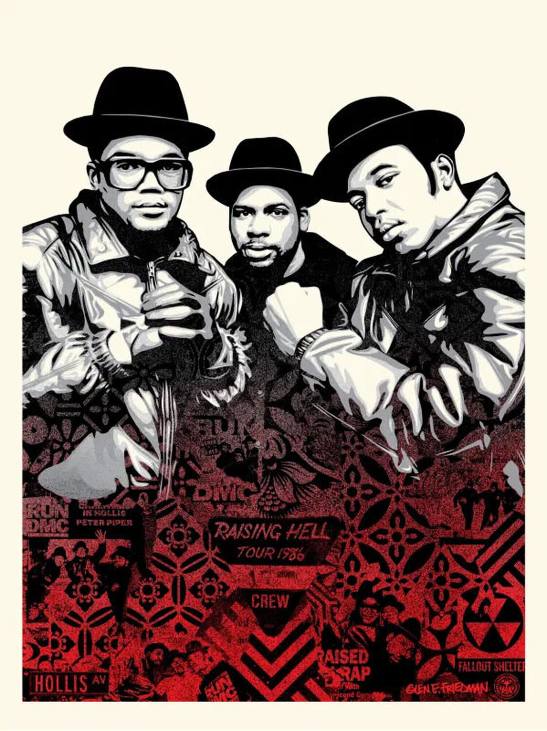 RUN-DMC RAISING HELL Shepard Fairey