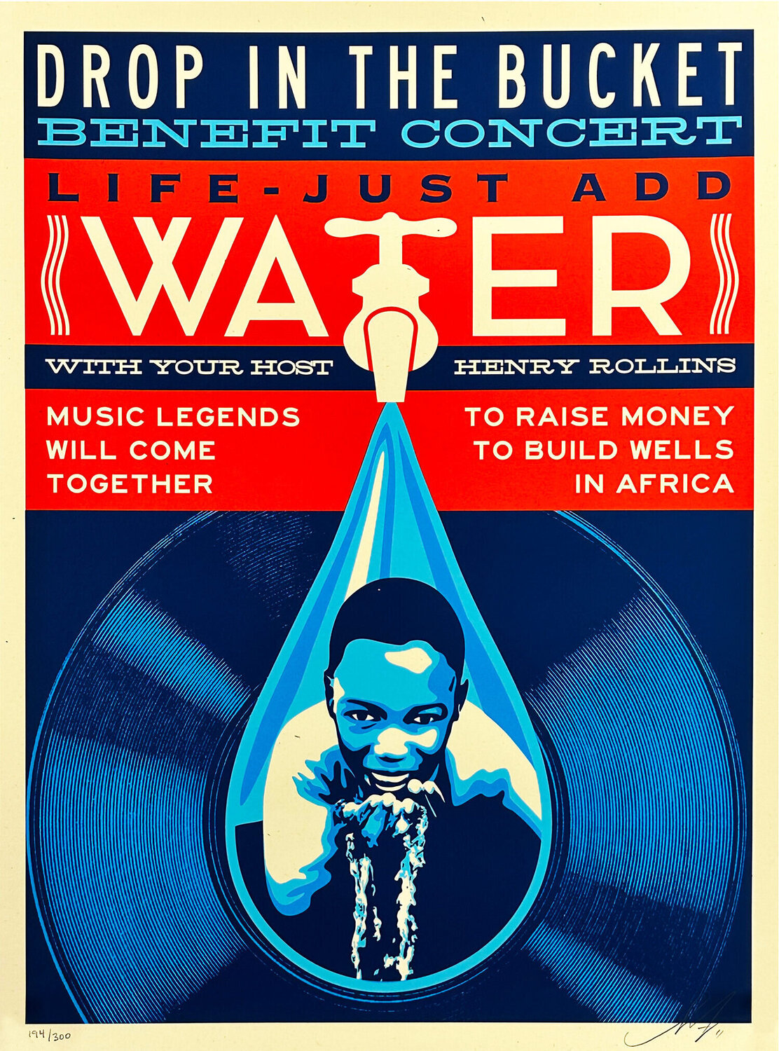 Drop in the Bucket' Shepard Fairey