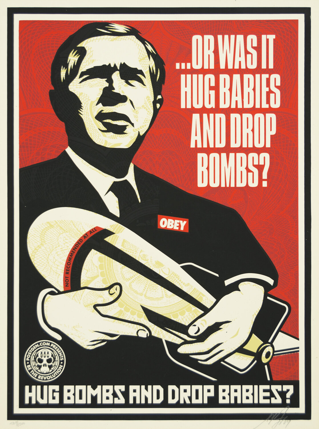 Hug Bombs Shepard Fairey