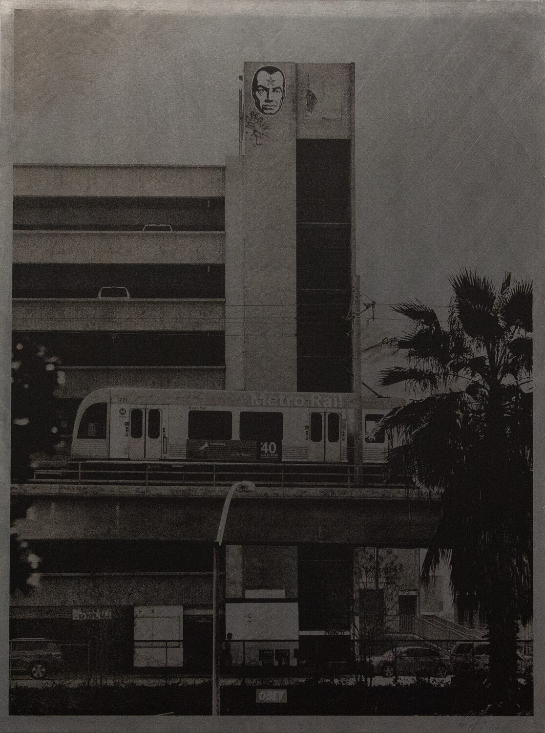 Covert to Overt: Big Brother (Silver) Shepard Fairey