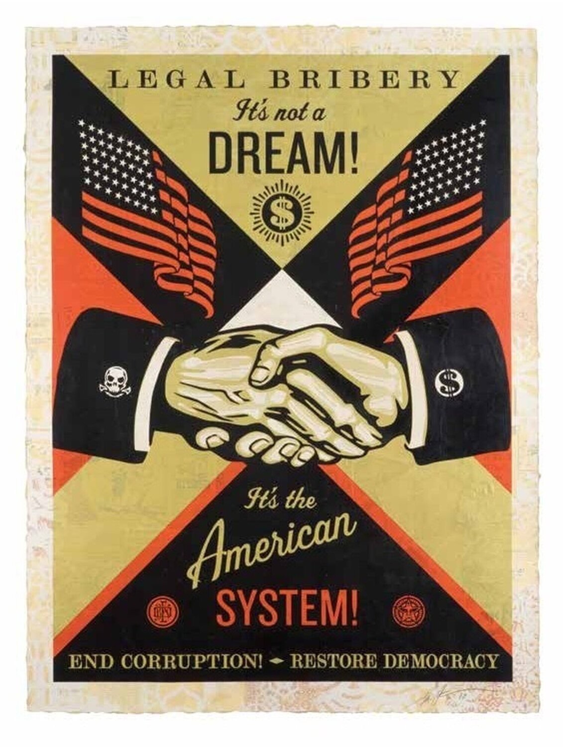 End Corruption Shepard Fairey