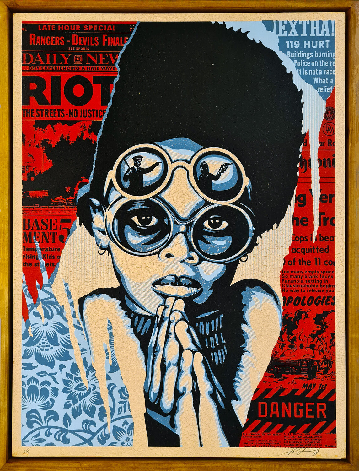 Late Hour Riot Shepard Fairey