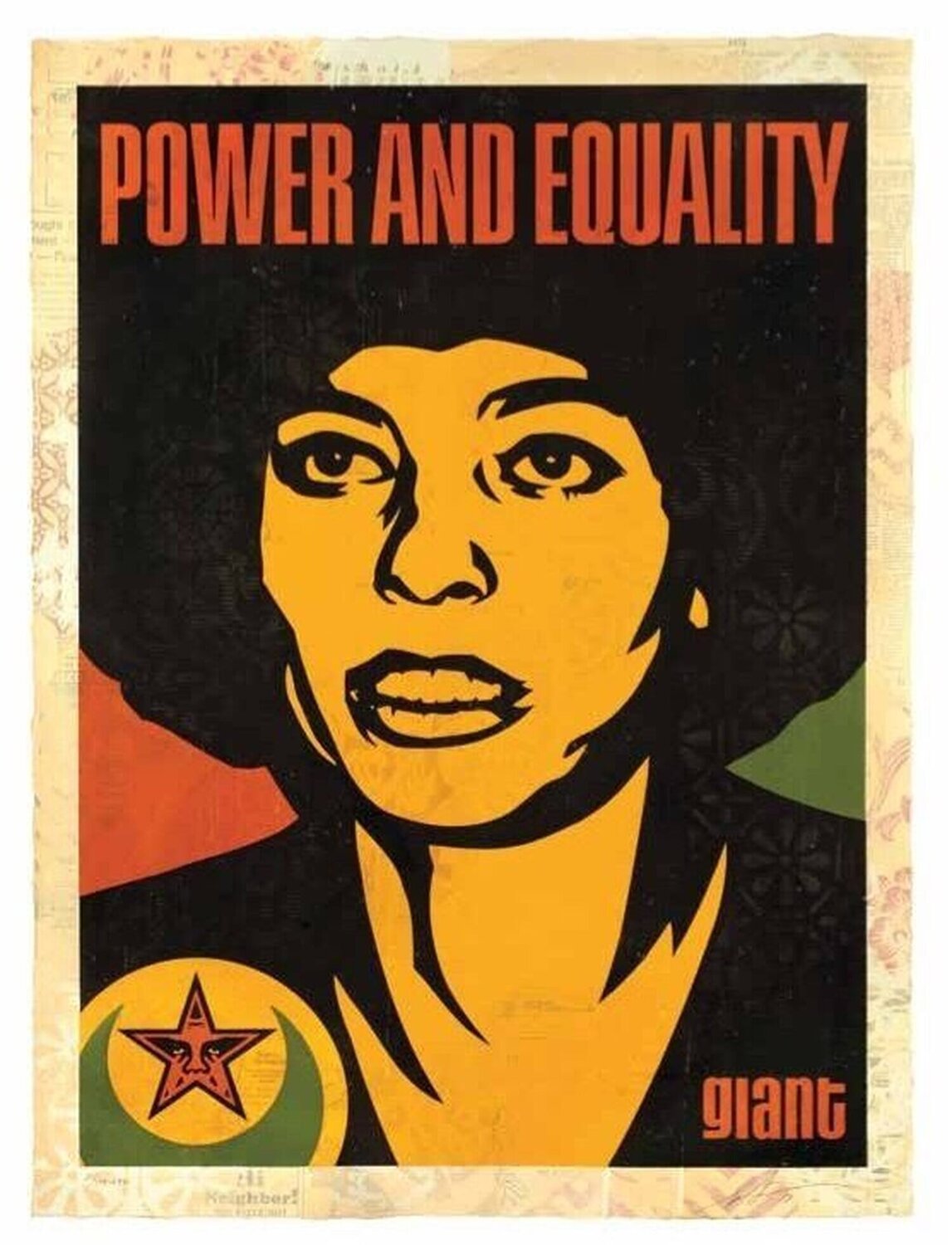 Angela Power and Equality Shepard Fairey