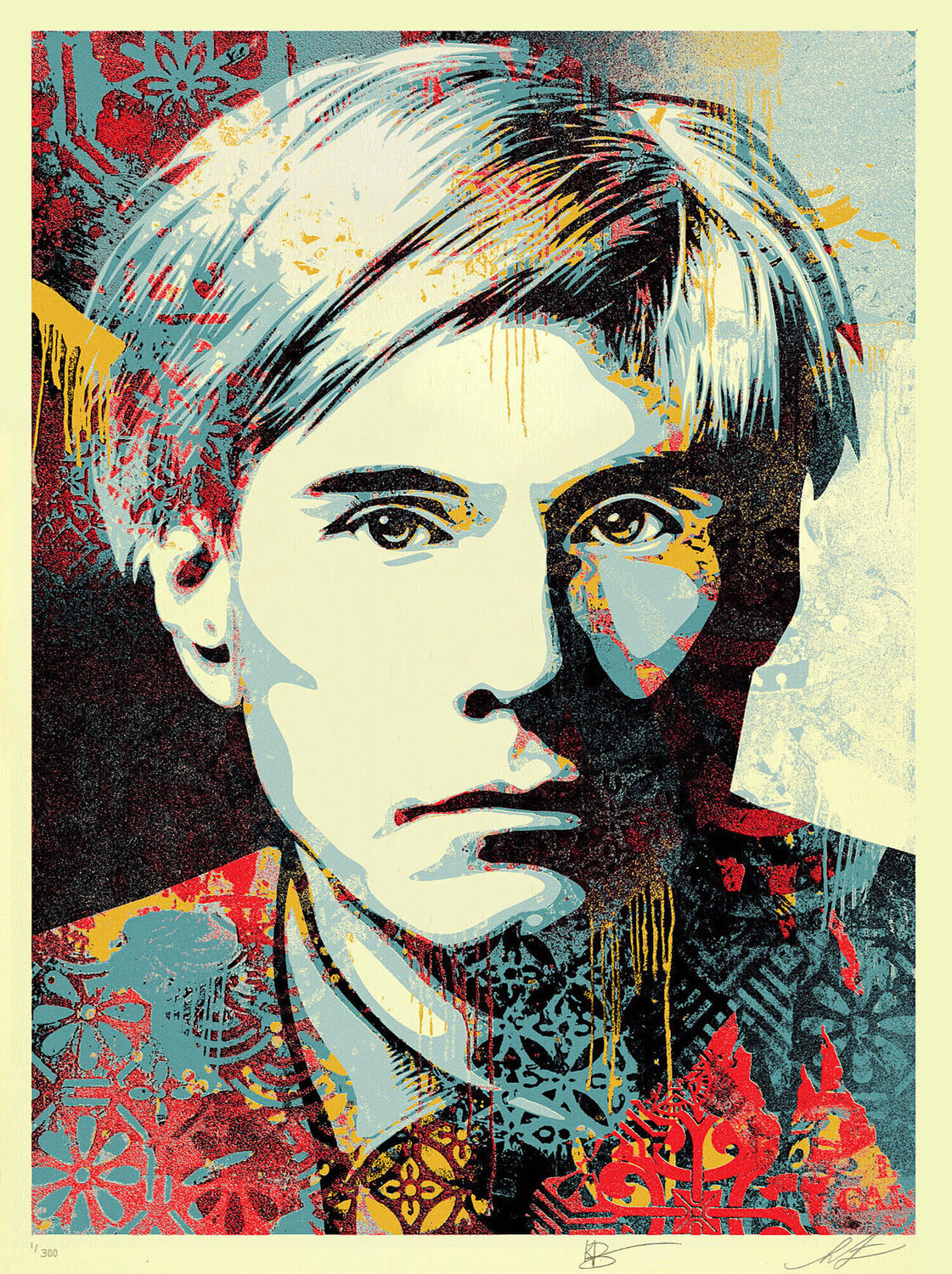 Andy Warhol Collage - Color Shepard Fairey