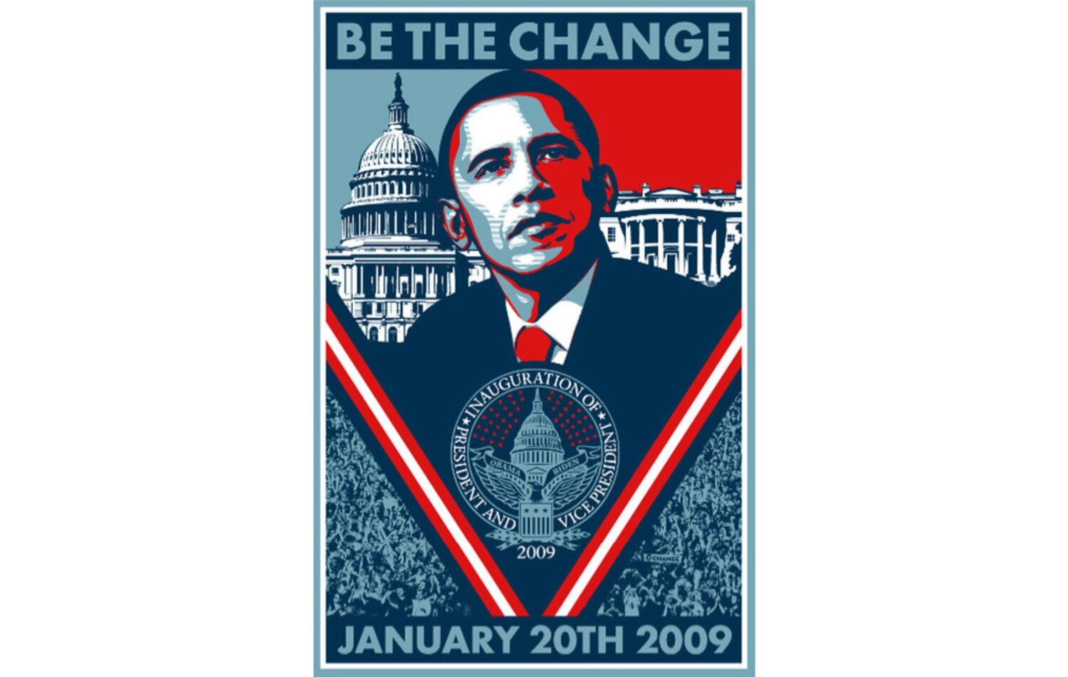 Be The Change Shepard Fairey