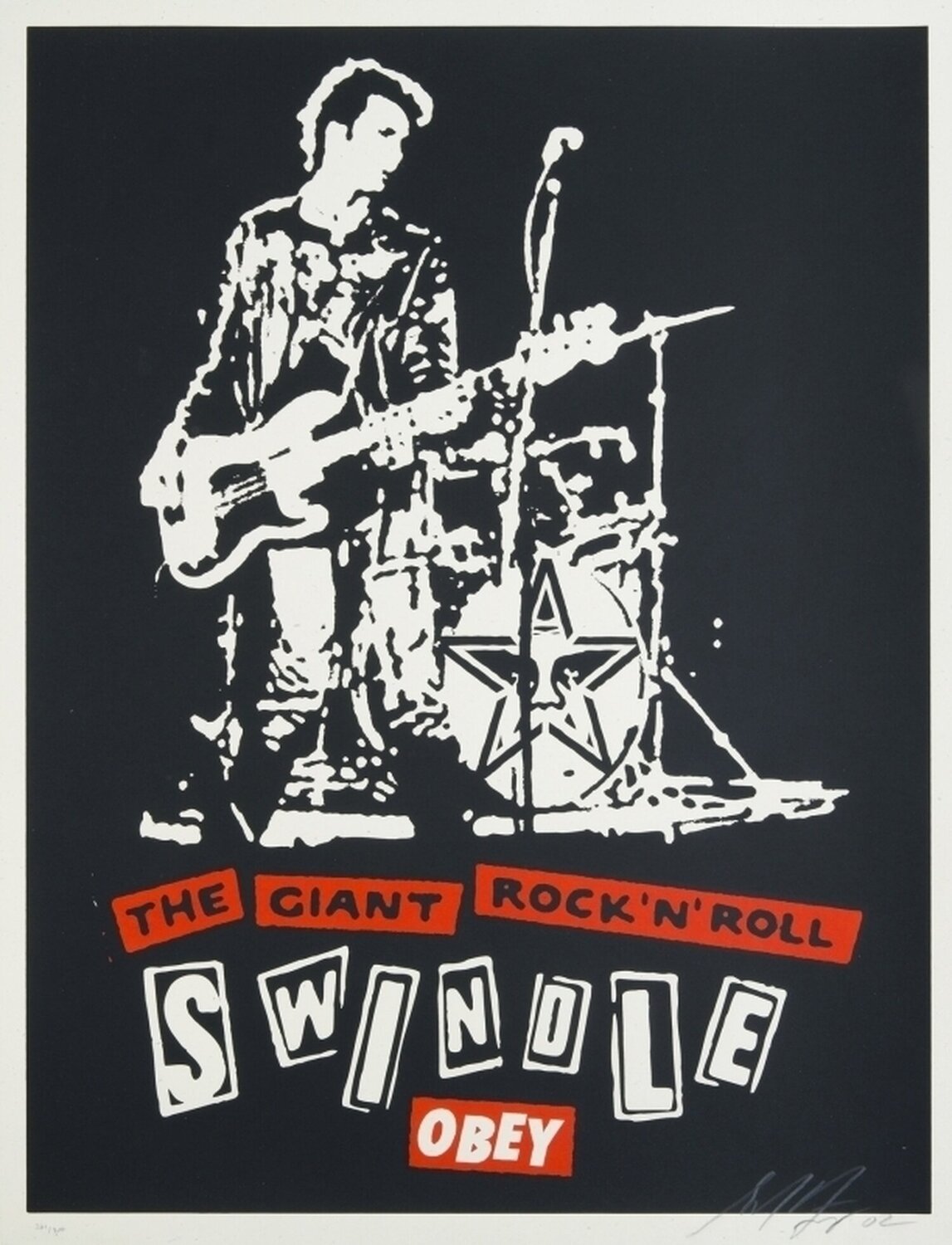 Giant Rock N' Roll Swindle Shepard Fairey