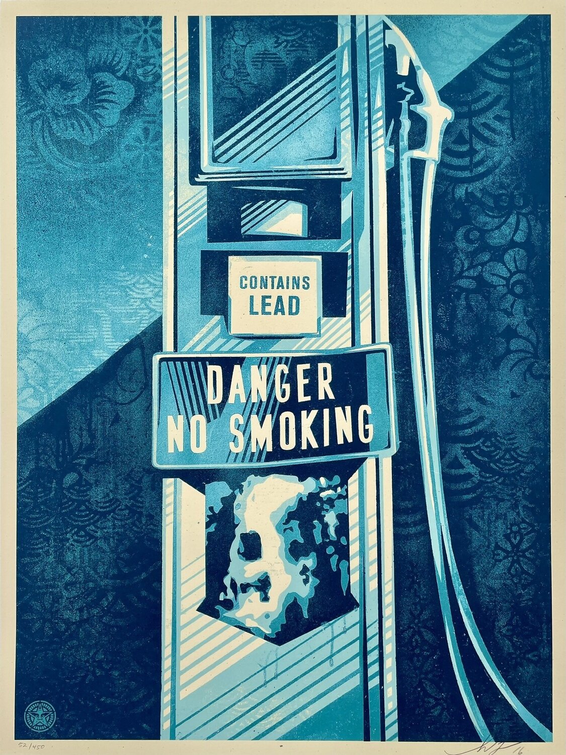 Danger No Smoking Shepard Fairey
