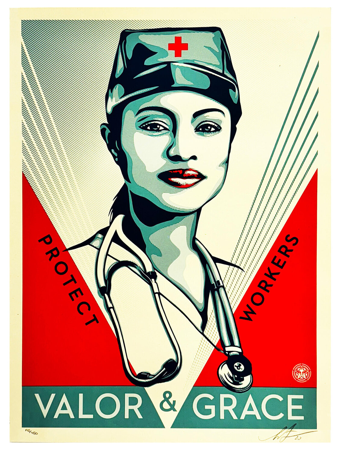 Valor & Grace Nurse' Shepard Fairey