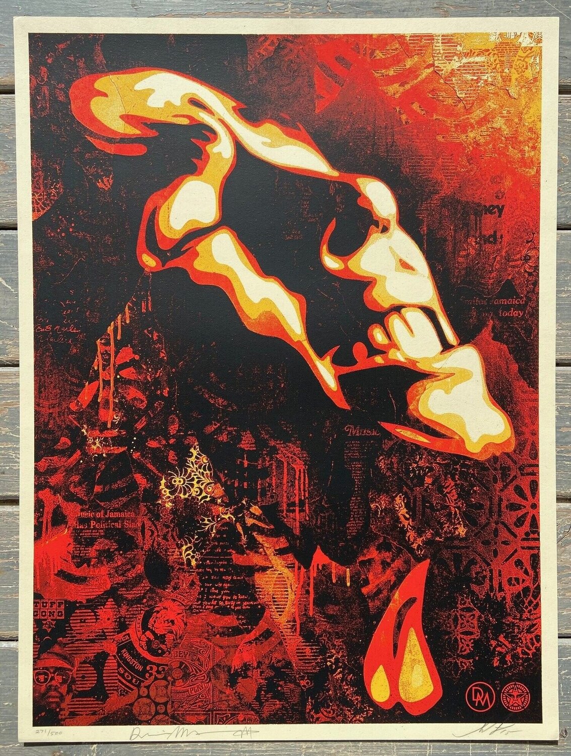 Bob Marley - Slave Driver Shepard Fairey