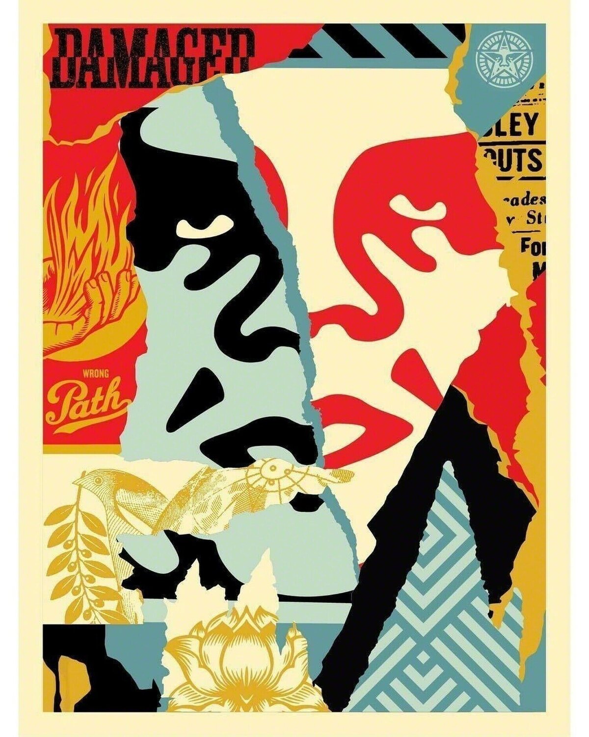 Damaged Shepard Fairey