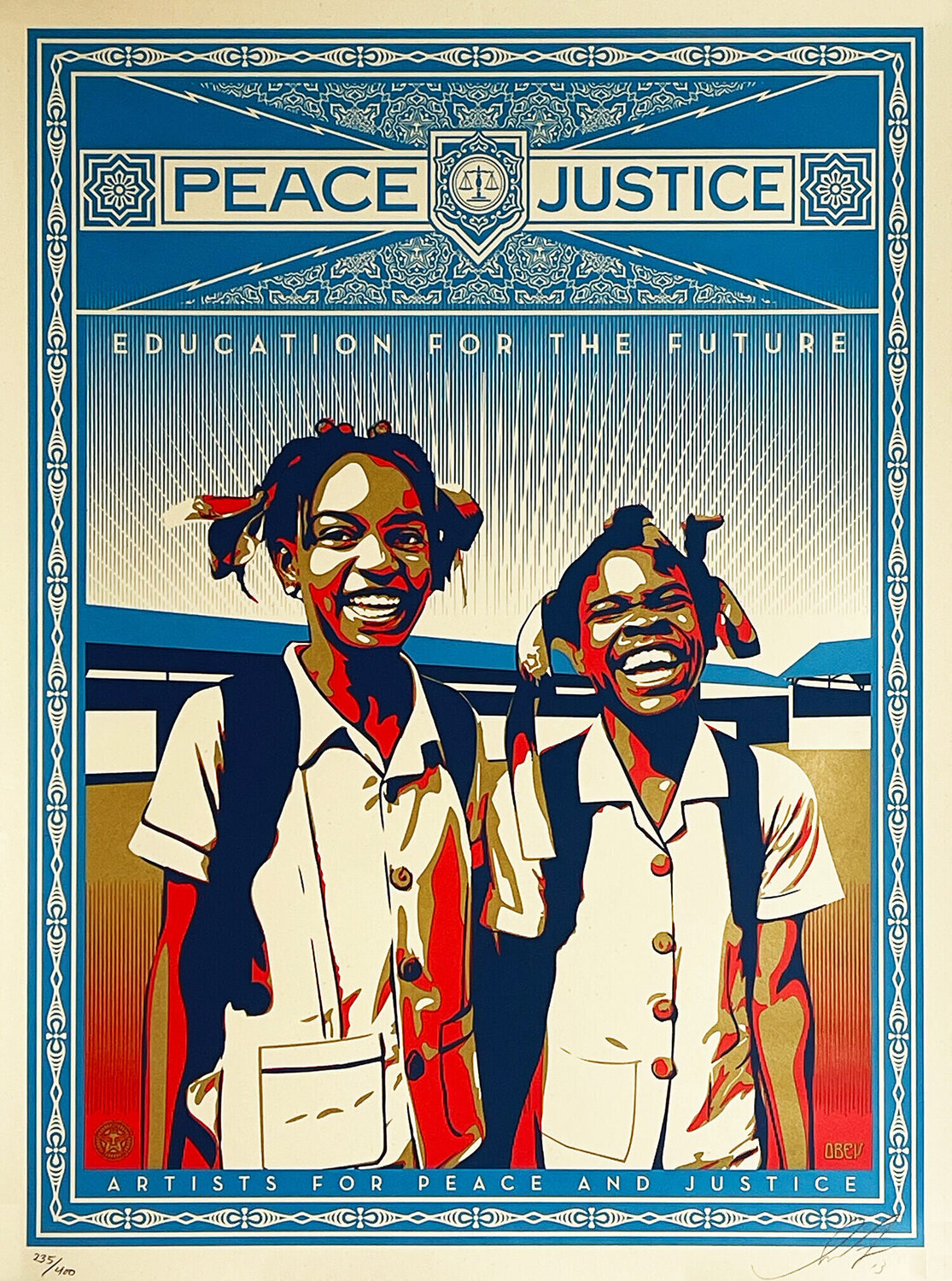 Peace & Justice: Haiti' Shepard Fairey