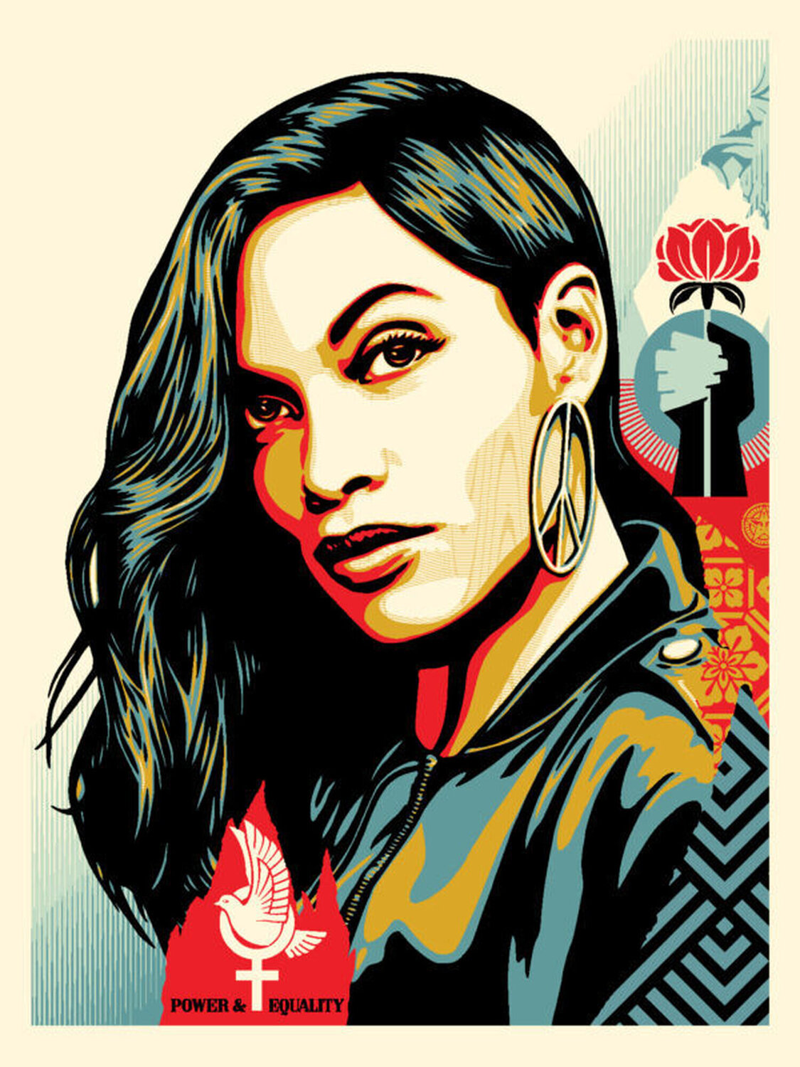 Power and Equality Dove Shepard Fairey