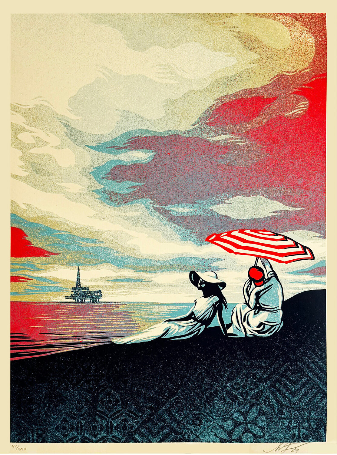 Bliss at the Cliff's Edge' Shepard Fairey