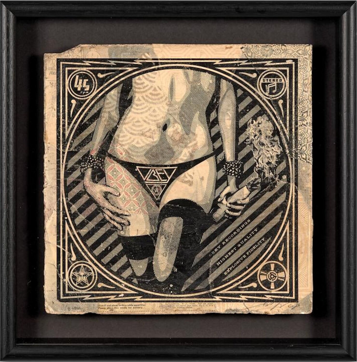 Molotov Hips HPM Recordcover Shepard Fairey