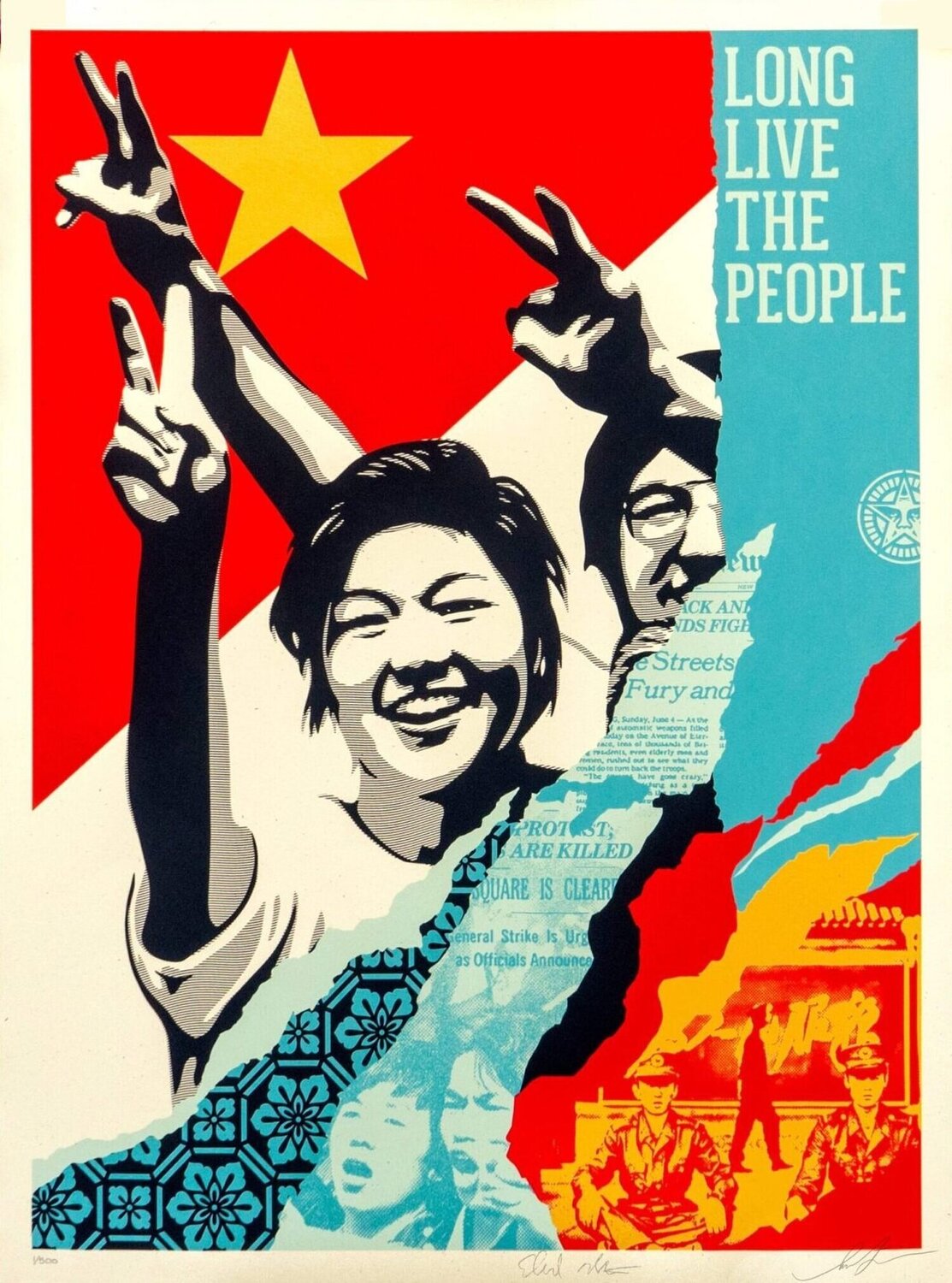 Long Live the People Shepard Fairey