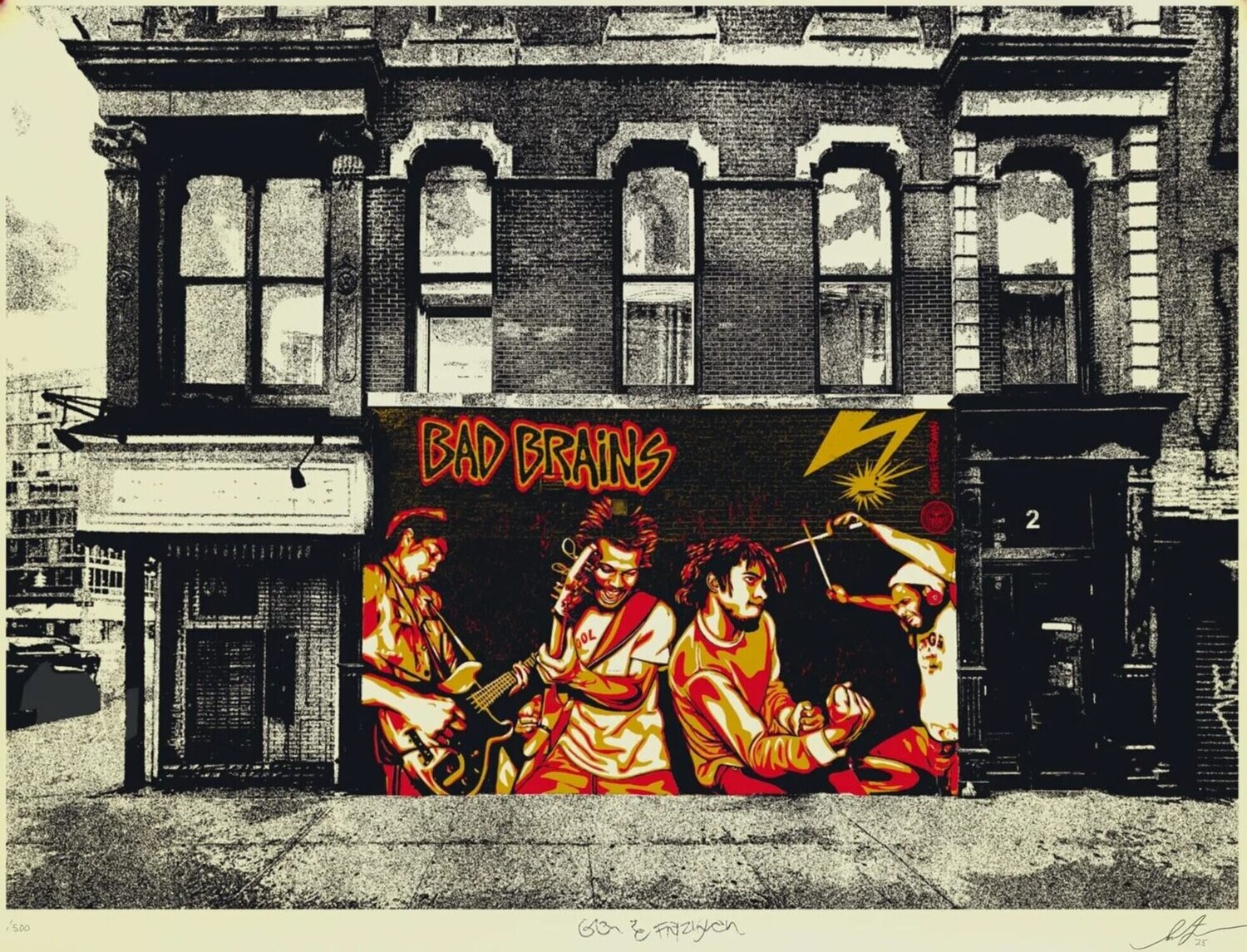 Bad Brains Bowery and Bleecker Shepard Fairey
