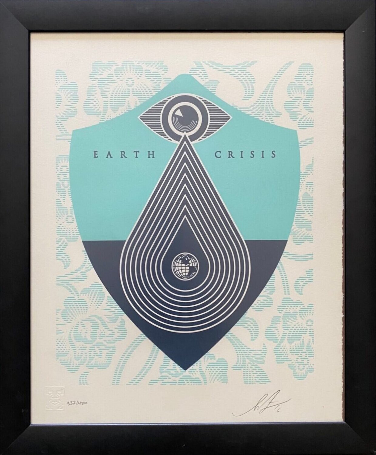 Earth Crisis Letterpress Shepard Fairey