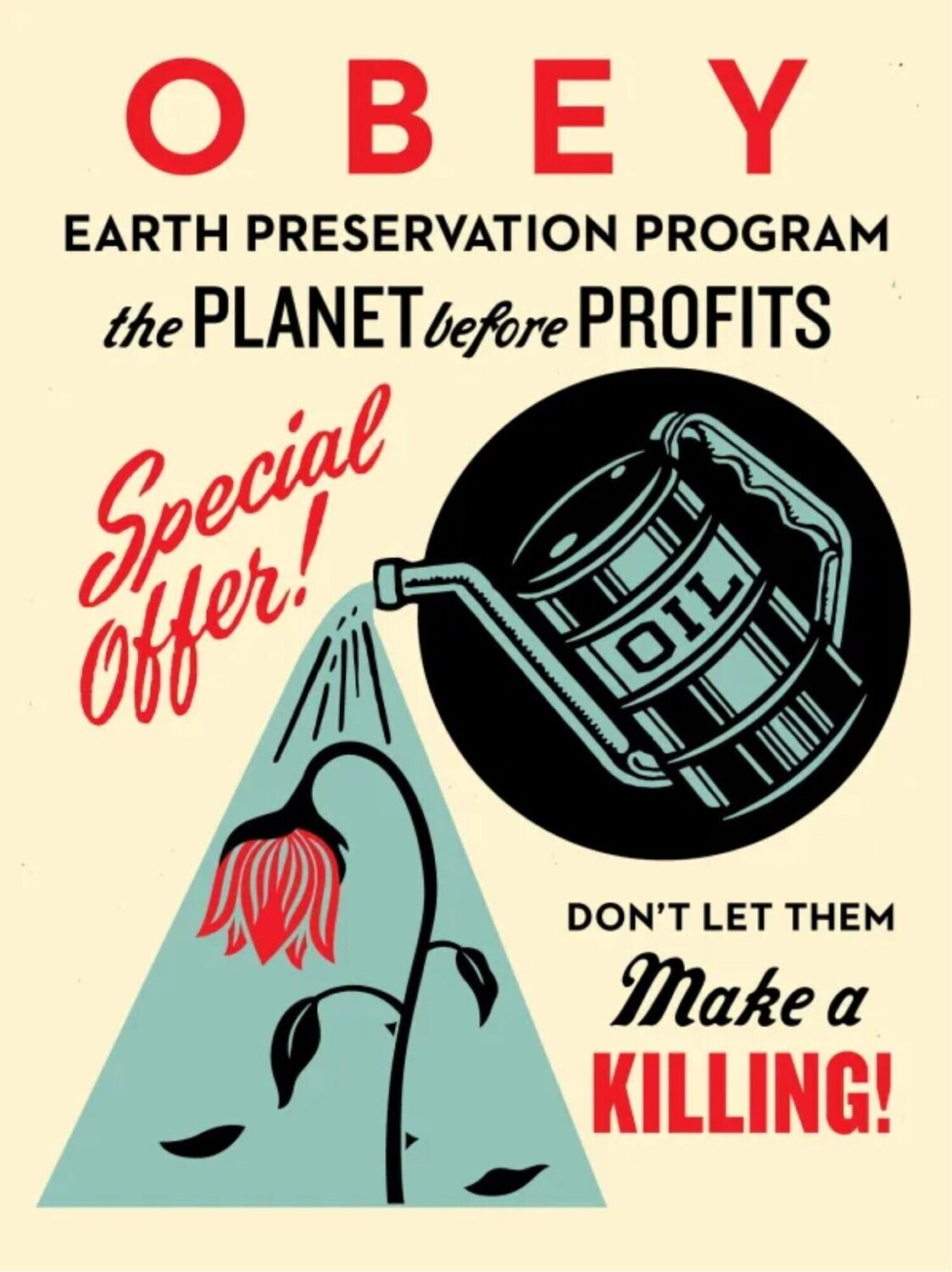 EARTH PRESERVATION Shepard Fairey