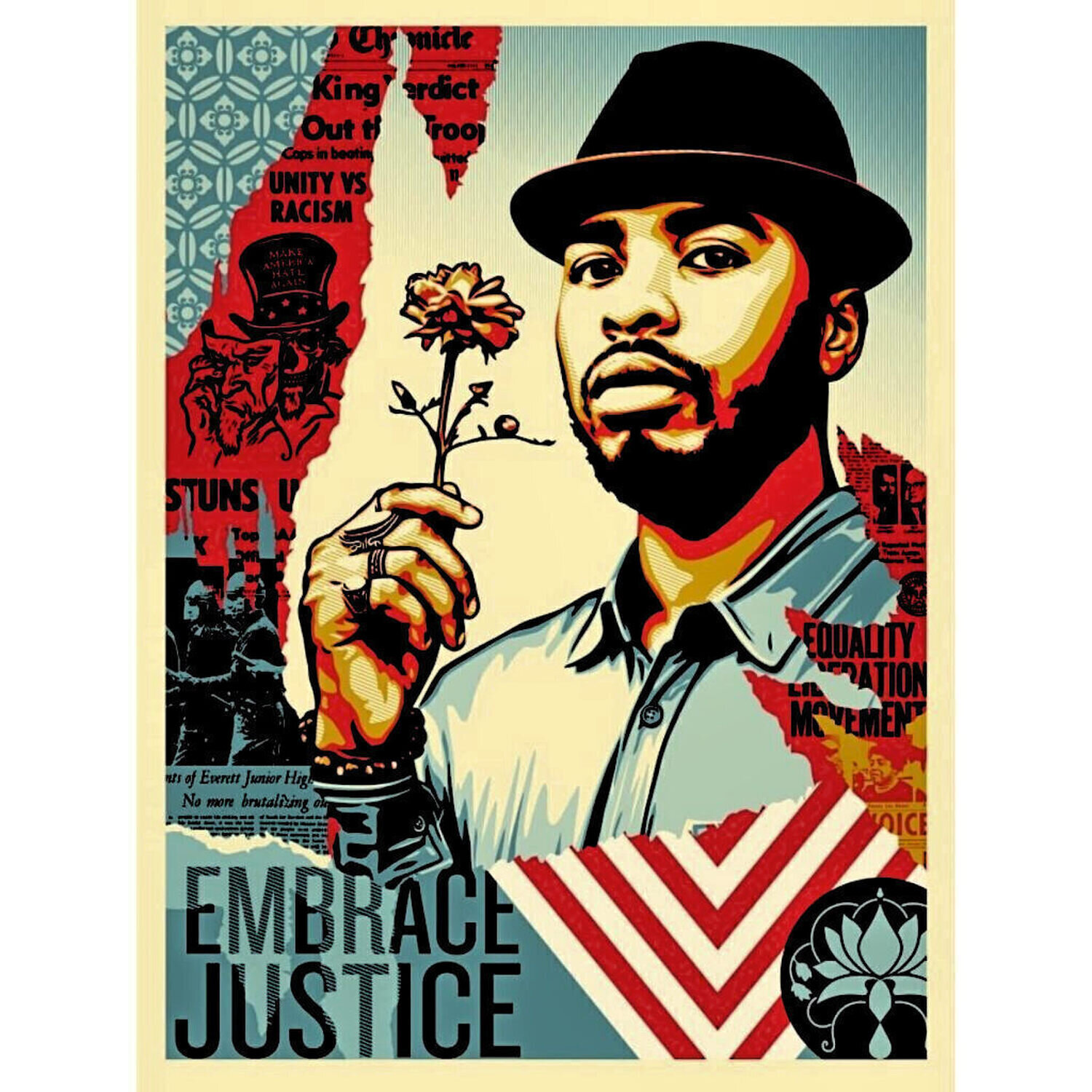 Embrace Justice Shepard Fairey
