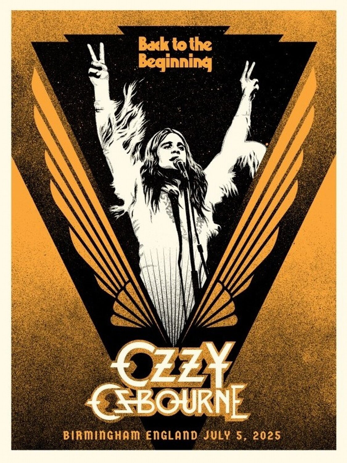 Ozzy Back to the Beginning Shepard Fairey